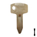 Uncut Key Blank | John Deere, Kubota | BD110 Equipment Key Framon Manufacturing Company, Inc