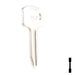 Uncut Key Blank | John Deere, Kubota | BD110 Equipment Key Framon Manufacturing Company, Inc