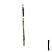 Uncut Key Blank | John Deere, Kubota | BD110 Equipment Key Framon Manufacturing Company, Inc