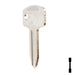 Uncut Key Blank | John Deere, Kubota | BD110 Equipment Key Framon Manufacturing Company, Inc