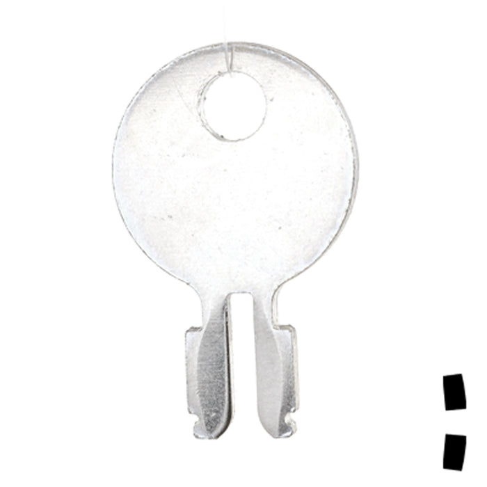 Uncut Key Blank | John Deere, Massey Ferguson | BD211 Equipment Key Framon Manufacturing Company, Inc