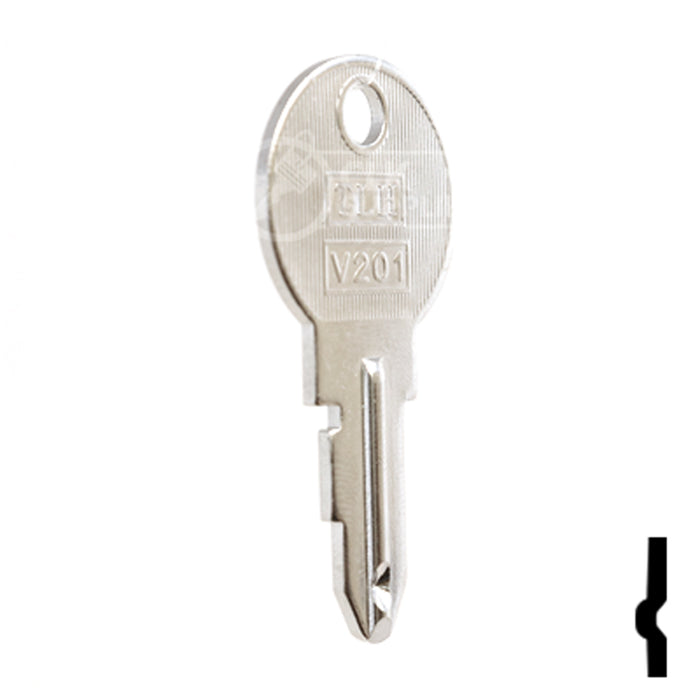 Uncut Key Blank | Kubota | BD113 Equipment Key Framon Manufacturing Company, Inc