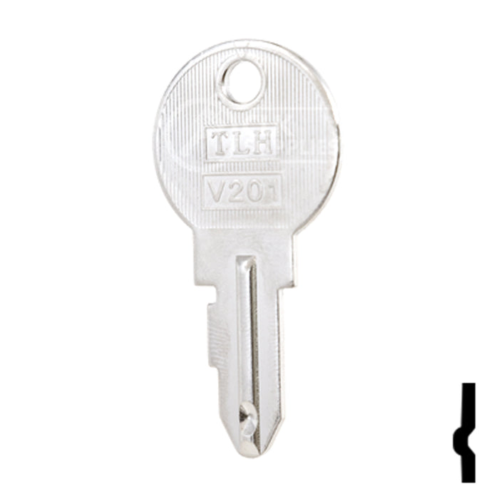 Uncut Key Blank | Kubota | BD113 Equipment Key Framon Manufacturing Company, Inc