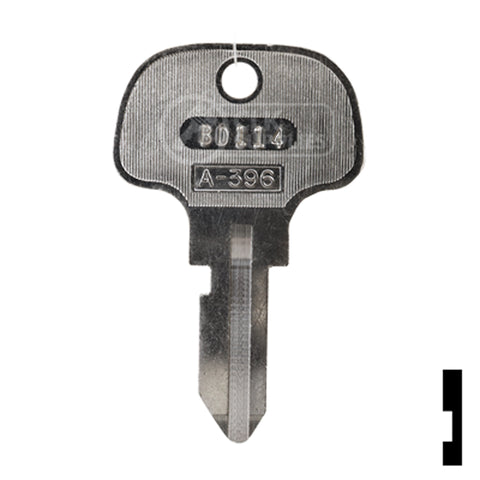 Uncut Key Blank | Kubota | BD114