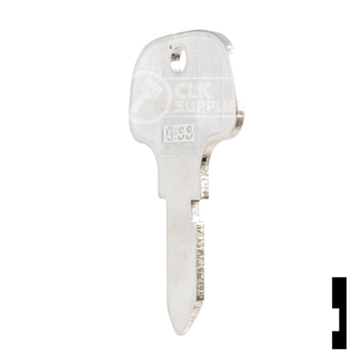 Uncut Key Blank | Kubota | BD114 Equipment Key Framon Manufacturing Company, Inc