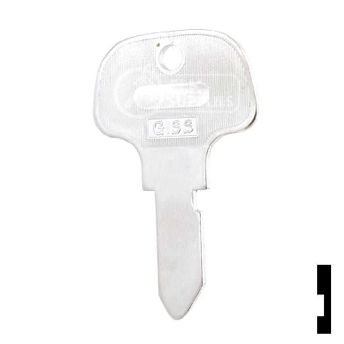 Uncut Key Blank | Kubota | BD114 Equipment Key Framon Manufacturing Company, Inc