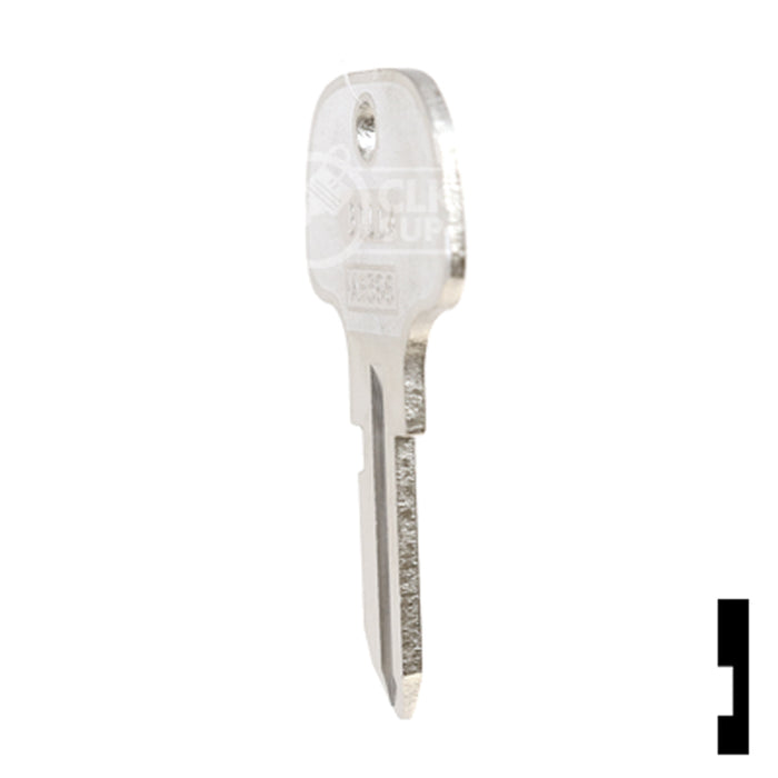 Uncut Key Blank | Kubota | BD114 Equipment Key Framon Manufacturing Company, Inc