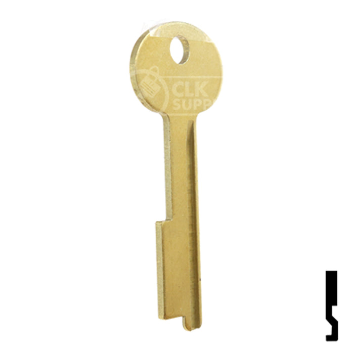 Uncut Key Blank | Kumahira | BD148 Equipment Key Framon Manufacturing Company, Inc