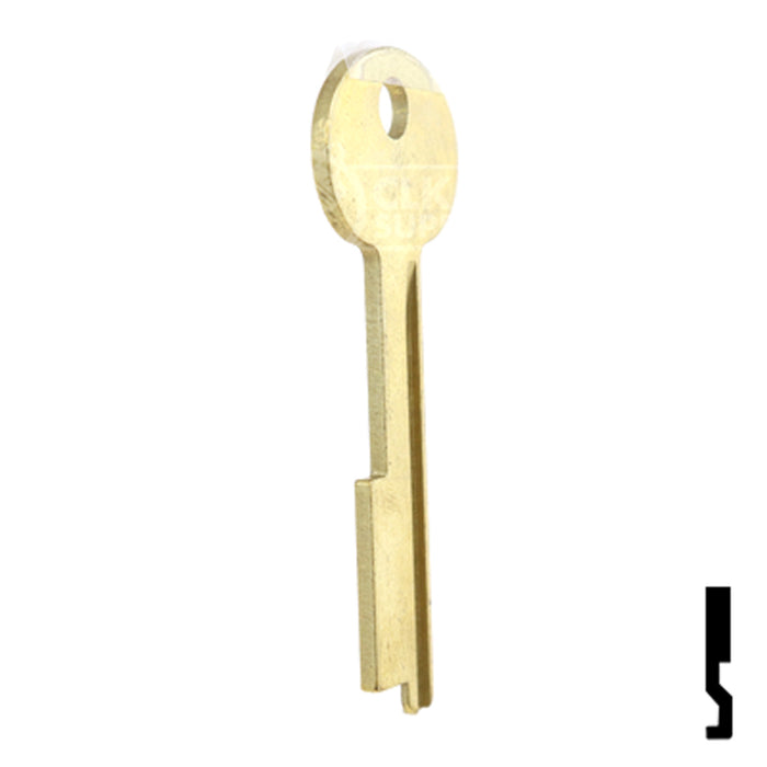 Uncut Key Blank | Kumahira | BD148 Equipment Key Framon Manufacturing Company, Inc