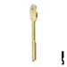 Uncut Key Blank | Kumahira | BD148 Equipment Key Framon Manufacturing Company, Inc