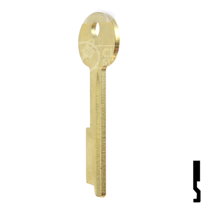 Uncut Key Blank | Kumahira | BD148 Equipment Key Framon Manufacturing Company, Inc