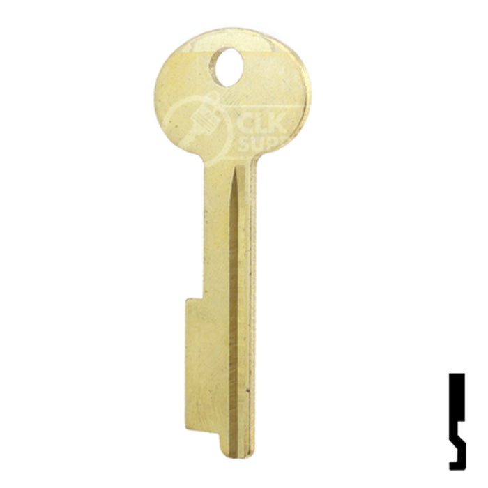 Uncut Key Blank | Kumahira | BD148 Equipment Key Framon Manufacturing Company, Inc