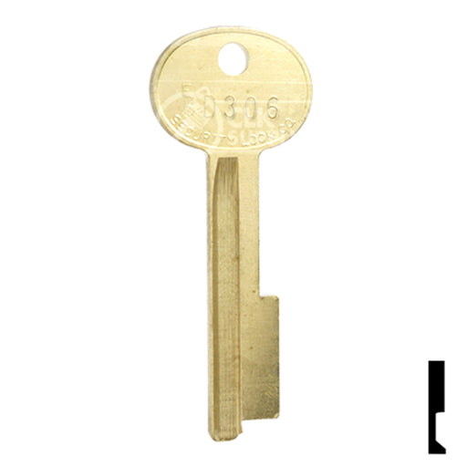 Uncut Key Blank | Kumahira | BD306 Equipment Key Framon Manufacturing Company, Inc