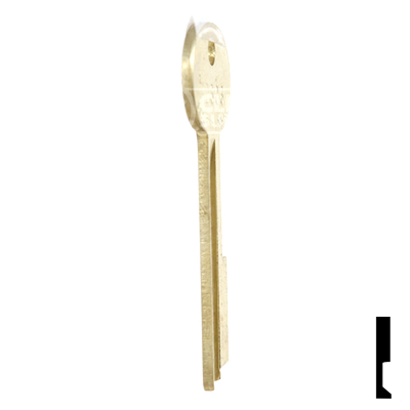 Uncut Key Blank | Kumahira | BD306 Equipment Key Framon Manufacturing Company, Inc