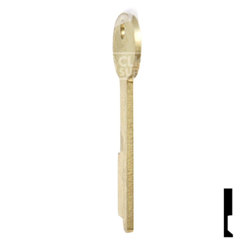 Uncut Key Blank | Kumahira | BD306 Equipment Key Framon Manufacturing Company, Inc