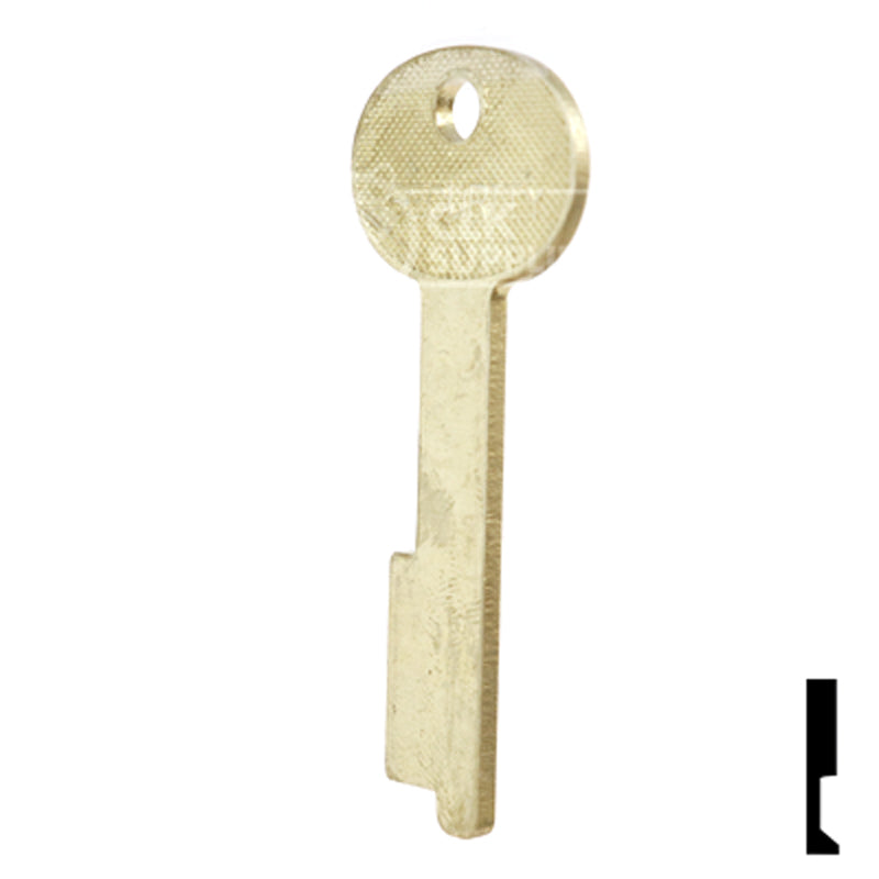 Uncut Key Blank | Kumahira | BD306 Equipment Key Framon Manufacturing Company, Inc