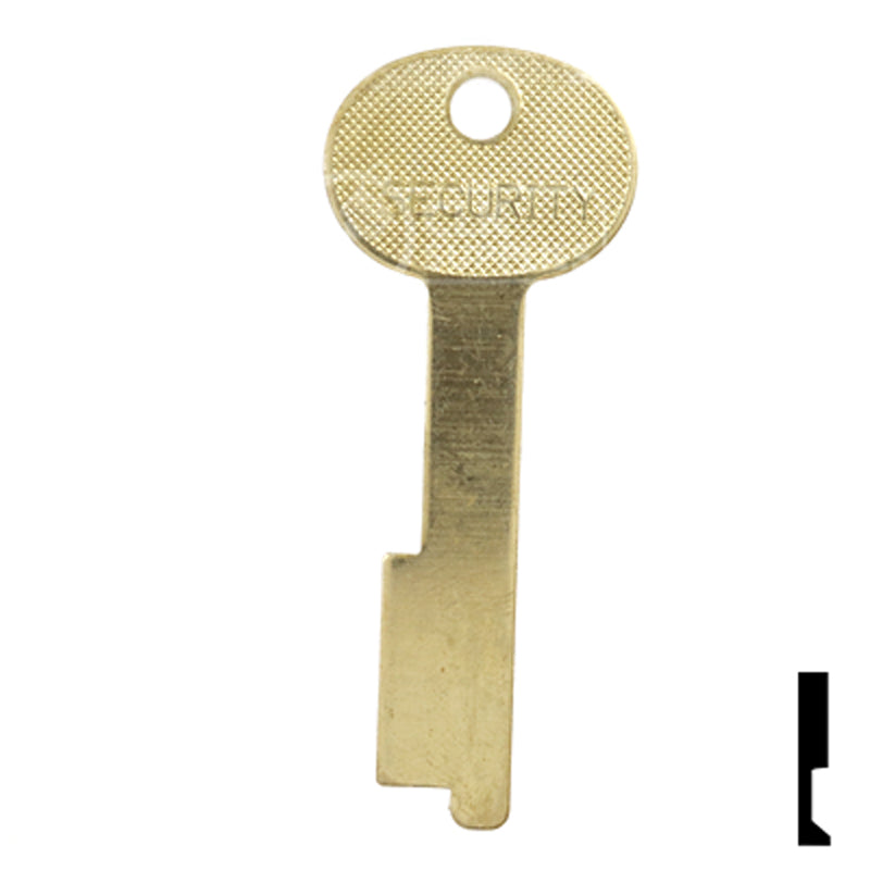Uncut Key Blank | Kumahira | BD306 Equipment Key Framon Manufacturing Company, Inc