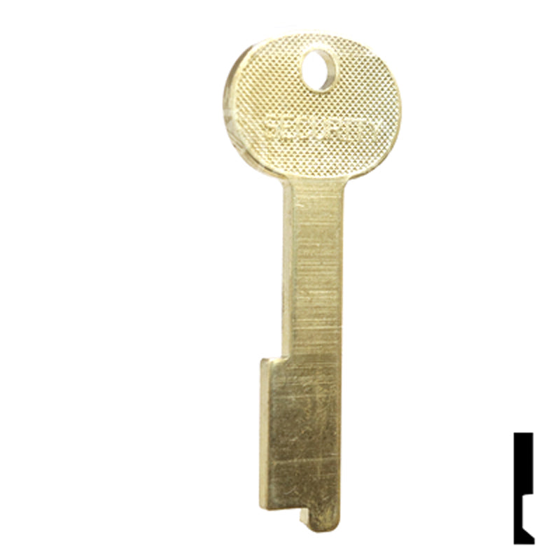 Uncut Key Blank | Kumahira | BD306 Equipment Key Framon Manufacturing Company, Inc