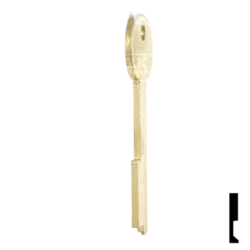 Uncut Key Blank | Kumahira | BD306 Equipment Key Framon Manufacturing Company, Inc