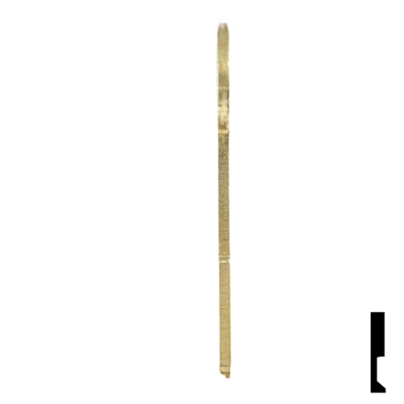 Uncut Key Blank | Kumahira | BD306 Equipment Key Framon Manufacturing Company, Inc