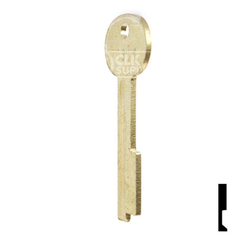 Uncut Key Blank | Kumahira | BD306 Equipment Key Framon Manufacturing Company, Inc