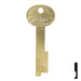 Uncut Key Blank | Kumahira | BD306R Equipment Key Framon Manufacturing Company, Inc