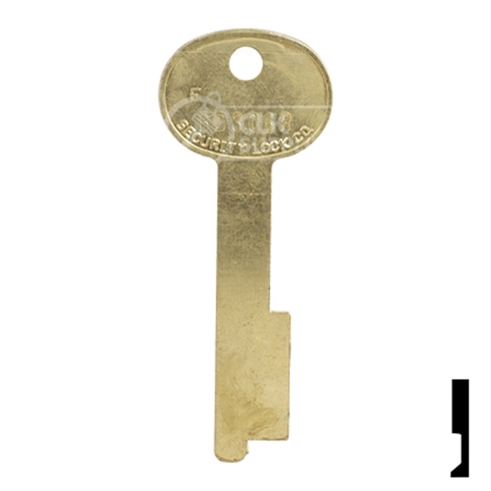 Uncut Key Blank | Kumahira | BD306R Equipment Key Framon Manufacturing Company, Inc