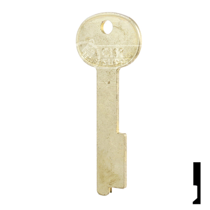 Uncut Key Blank | Kumahira | BD306R Equipment Key Framon Manufacturing Company, Inc