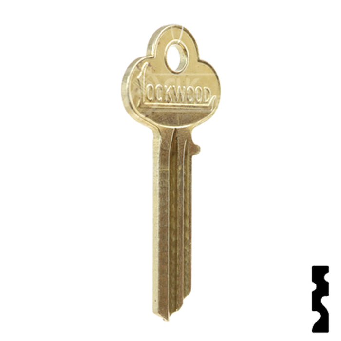 Uncut Key Blank | Lockwood | BD15C Equipment Key Framon Manufacturing Company, Inc