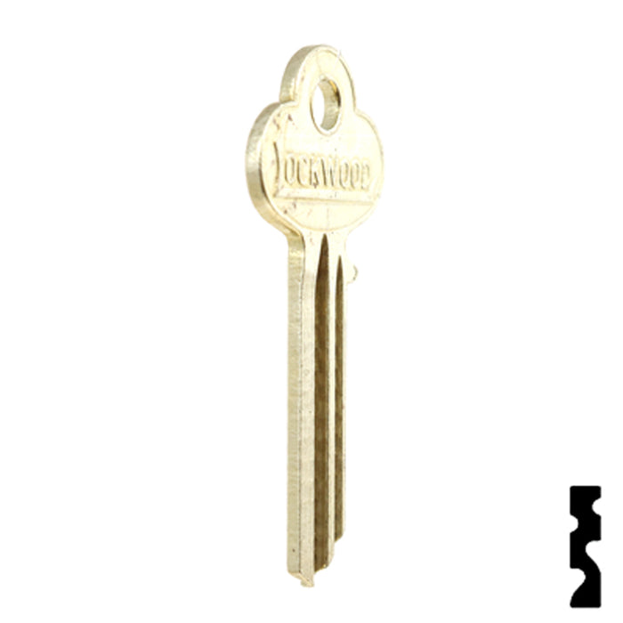 Uncut Key Blank | Lockwood | BD15C Equipment Key Framon Manufacturing Company, Inc