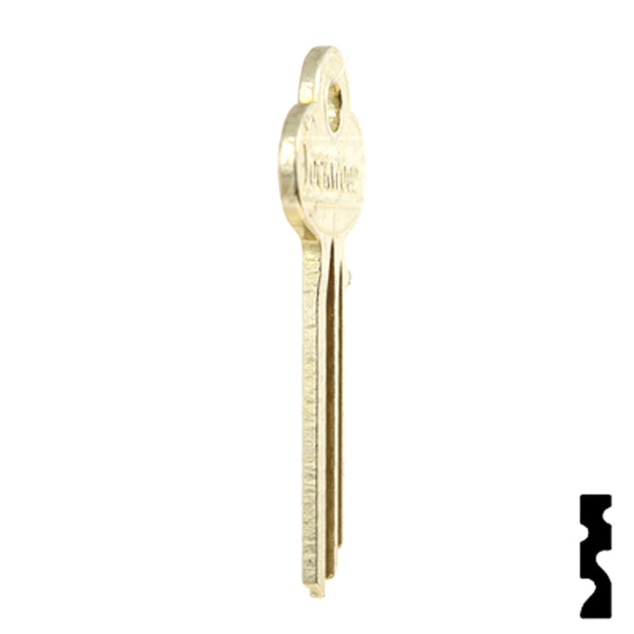 Uncut Key Blank | Lockwood | BD15C Equipment Key Framon Manufacturing Company, Inc