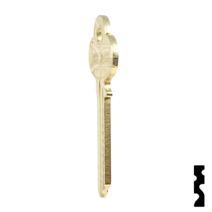 Uncut Key Blank | Lockwood | BD15C Equipment Key Framon Manufacturing Company, Inc