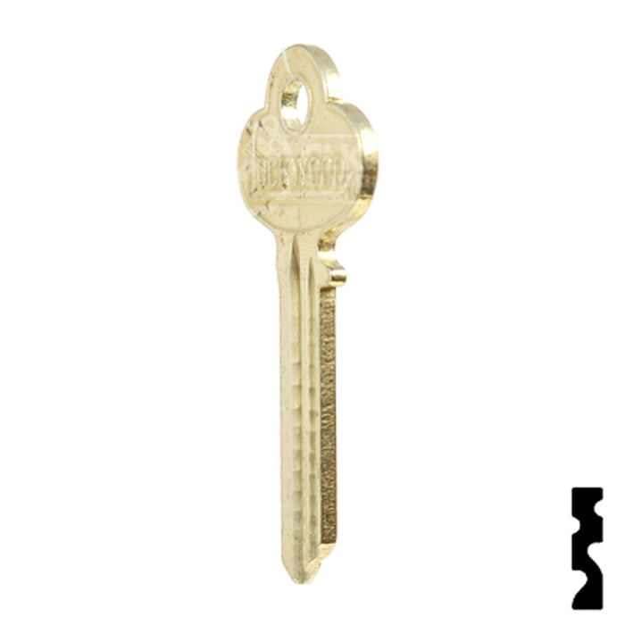 Uncut Key Blank | Lockwood | BD15C Equipment Key Framon Manufacturing Company, Inc