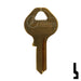 Uncut Key Blank | Master Padlock | BD52K Equipment Key Framon Manufacturing Company, Inc