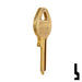 Uncut Key Blank | Master Padlock | BD52K Equipment Key Framon Manufacturing Company, Inc