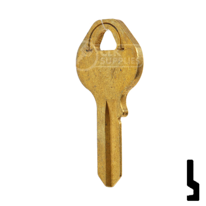 Uncut Key Blank | Master Padlock | BD52K Equipment Key Framon Manufacturing Company, Inc