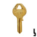 Uncut Key Blank | Master Padlock | BD52K Equipment Key Framon Manufacturing Company, Inc