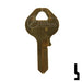 Uncut Key Blank | Master Padlock | BD52K Equipment Key Framon Manufacturing Company, Inc