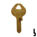 Uncut Key Blank | Master Padlock | BD52K Equipment Key Framon Manufacturing Company, Inc