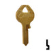 Uncut Key Blank | Master Padlock | BD52K Equipment Key Framon Manufacturing Company, Inc