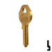 Uncut Key Blank | Master Padlock | BD52K Equipment Key Framon Manufacturing Company, Inc