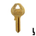 Uncut Key Blank | Master Padlock | BD52K Equipment Key Framon Manufacturing Company, Inc