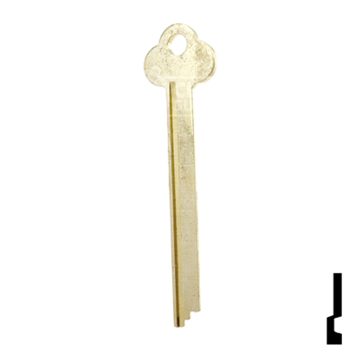 Uncut Key Blank | Mosler | BD47 Equipment Key Framon Manufacturing Company, Inc