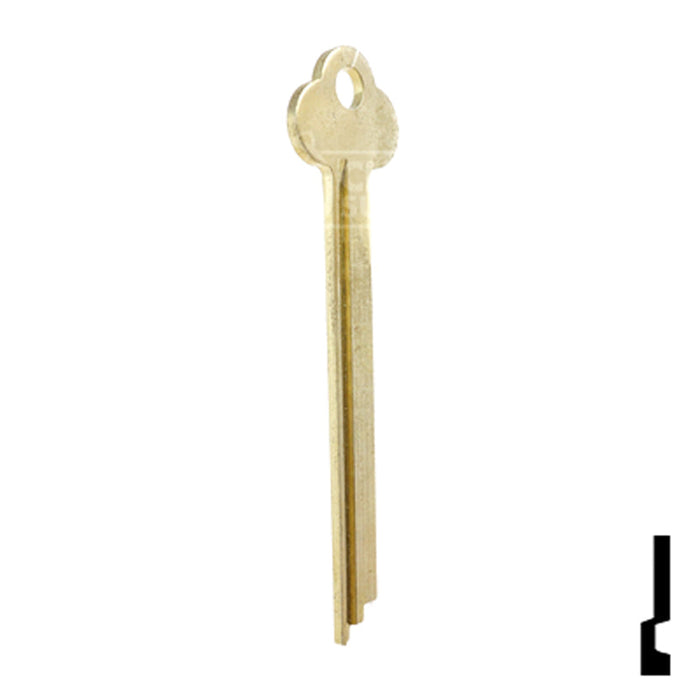 Uncut Key Blank | Mosler | BD47 Equipment Key Framon Manufacturing Company, Inc