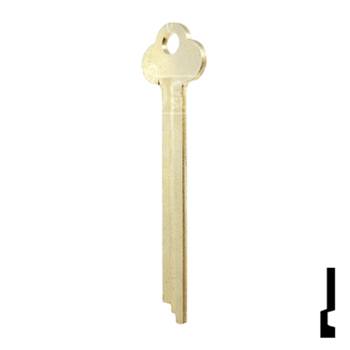 Uncut Key Blank | Mosler | BD47 Equipment Key Framon Manufacturing Company, Inc