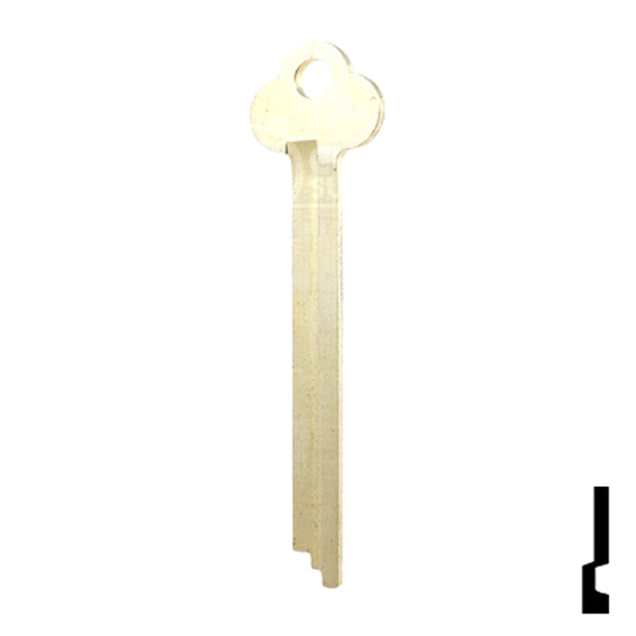 Uncut Key Blank | Mosler | BD47 Equipment Key Framon Manufacturing Company, Inc