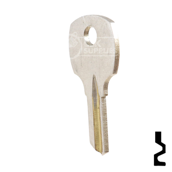 Uncut Key Blank | National, Square D | BD108 Equipment Key Framon Manufacturing Company, Inc