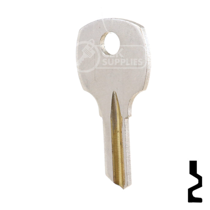 Uncut Key Blank | National, Square D | BD108 Equipment Key Framon Manufacturing Company, Inc