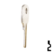 Uncut Key Blank | National, Square D | BD108 Equipment Key Framon Manufacturing Company, Inc