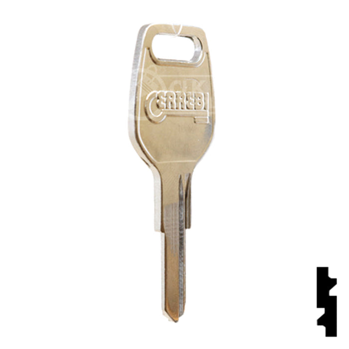 Uncut Key Blank | Prevost | BD85 Equipment Key Framon Manufacturing Company, Inc